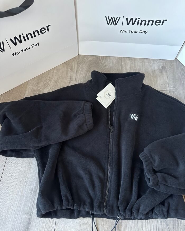 Fleece zip-up jacket