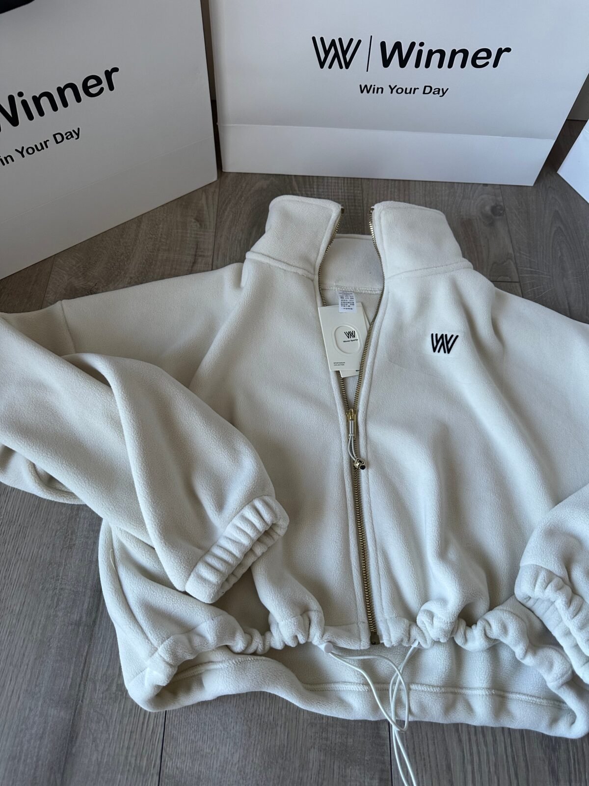 Gold-zip jacket
