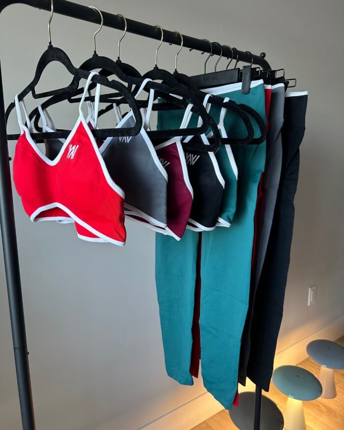 Matching sports bra set