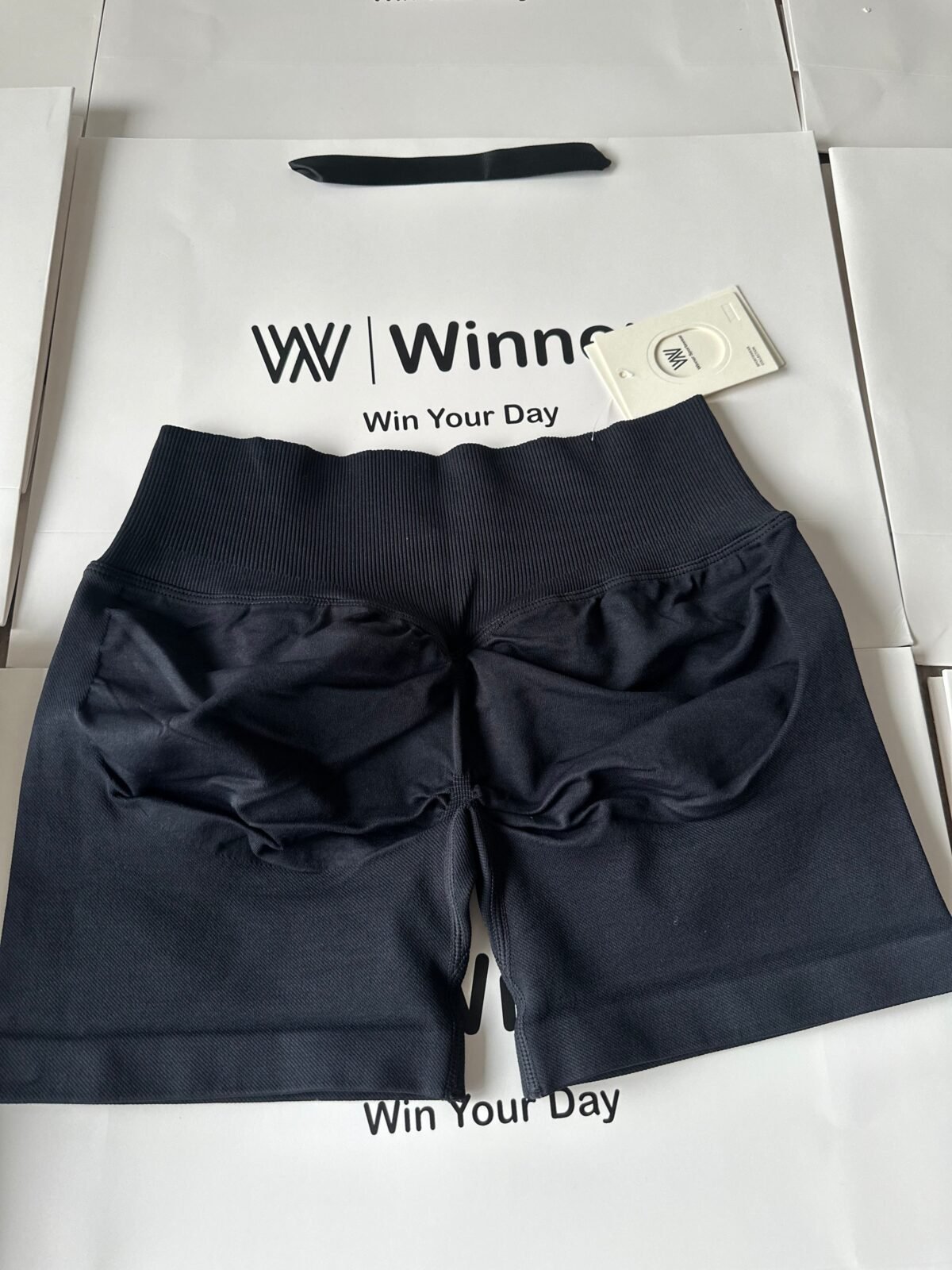 V-waist shorts